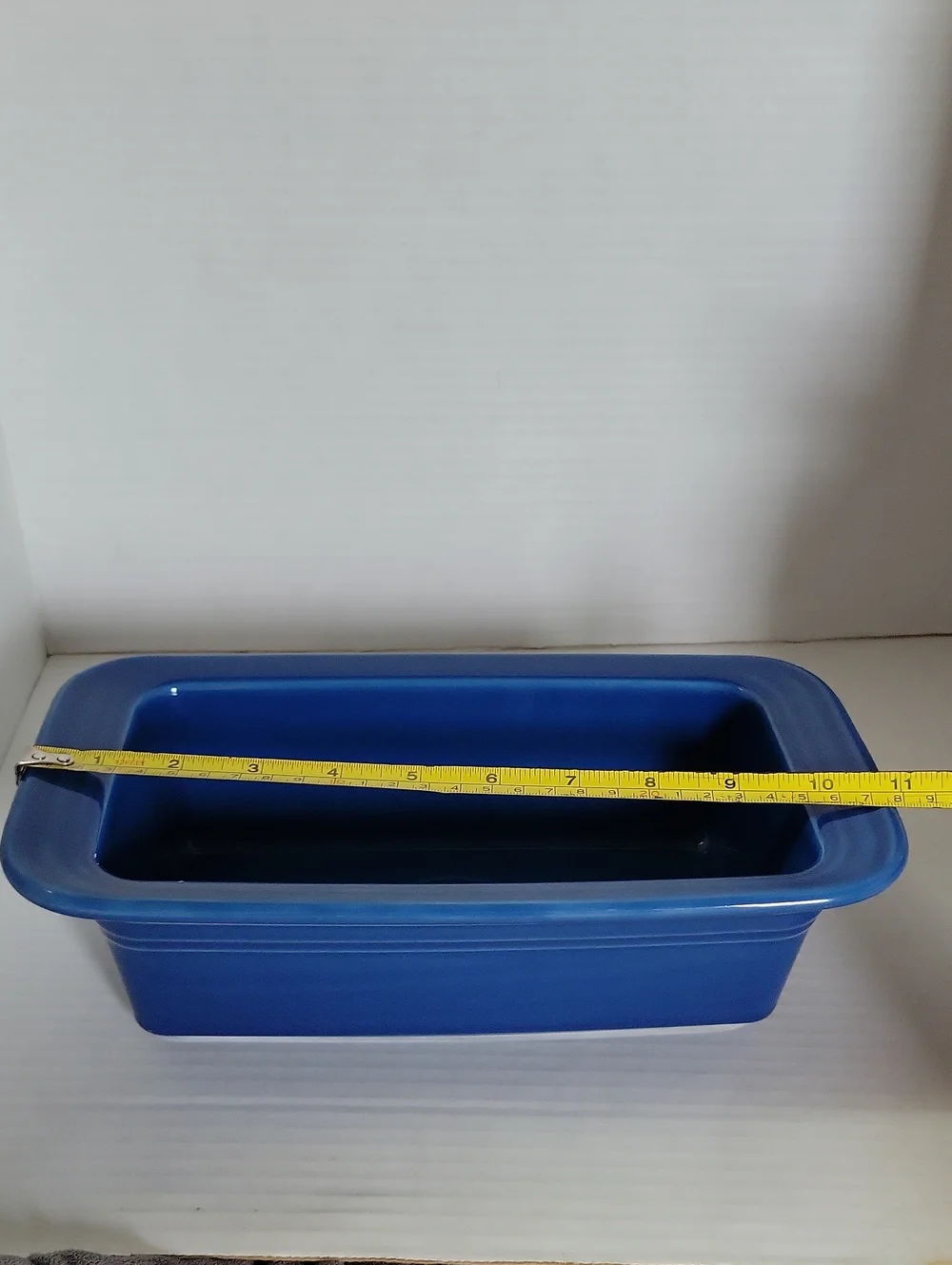 Fiestaware Fiesta Loaf Pan Baking Bakeware Cookware Bake Baker Dish Lapis Blue